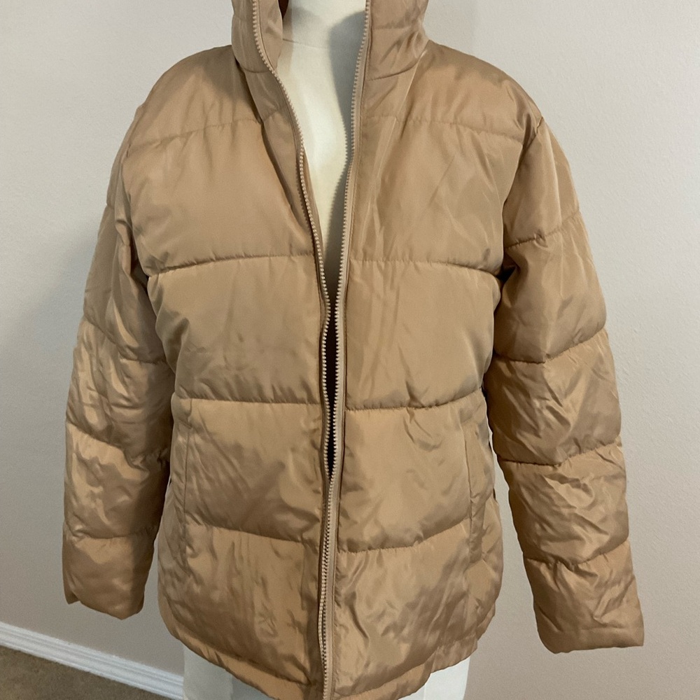 Saint John's Bay Active Tan Puffer Jacket